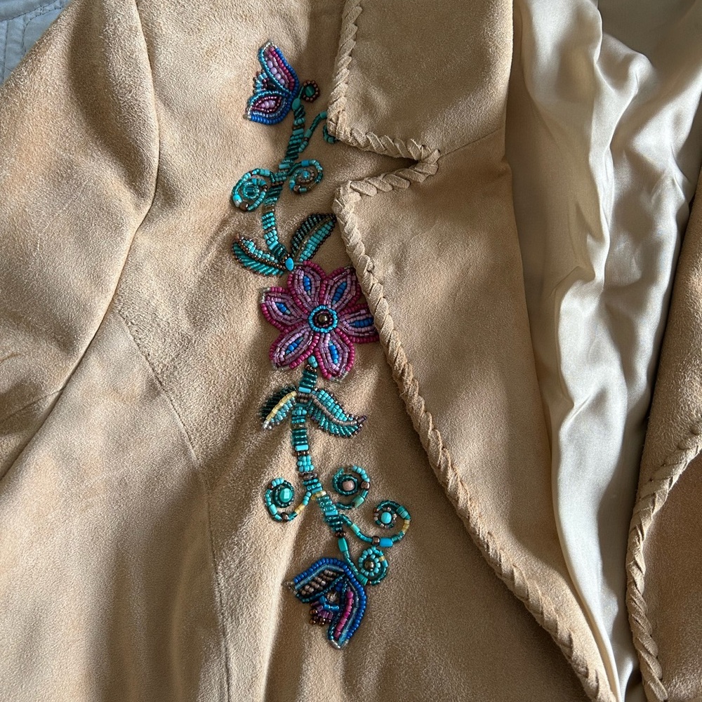 Gossamer Wings Tan Jacket - Picture 3 of 4